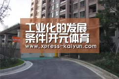 工业化的发展条件|开元体育app(图1) 开元体育